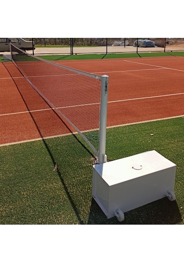 Adelinspor Via Seyyar Tenis Direği ve Gold Tenis File Seti