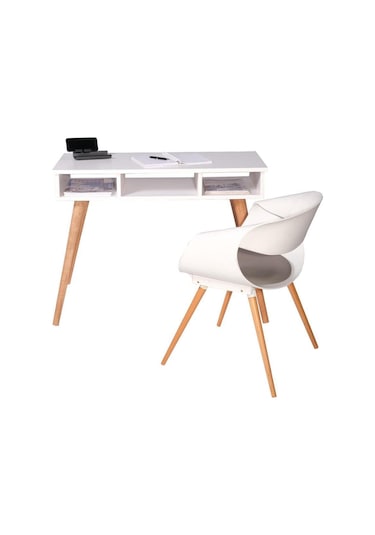 Writing Modern Çalışma Masası Kahverengi