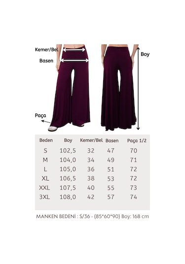 Penyebizden Pantolon Etek-vişne