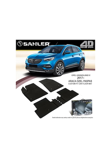 Opel Grandland x Paspas Sahler 4.5D Havuzlu 2017- Sonrası