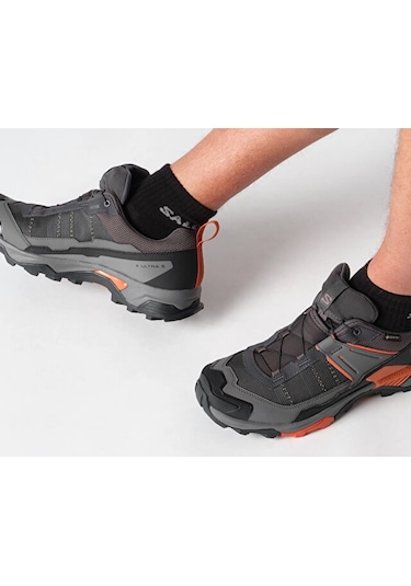 Salomon X Ultra 5 Gore-tex Erkek Outdoor Ayakkabısı L47797800 Gri Gri