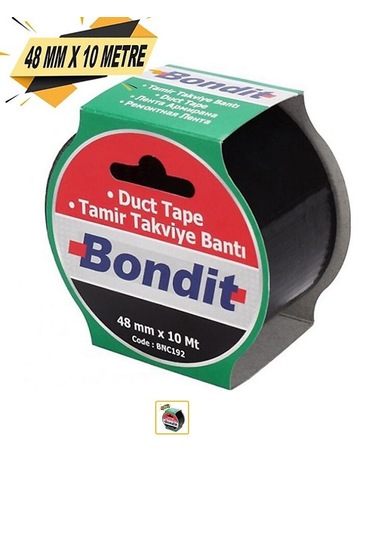 Tamir Takviye Bantı Siyah 48 Mm 10 Mt Bondit