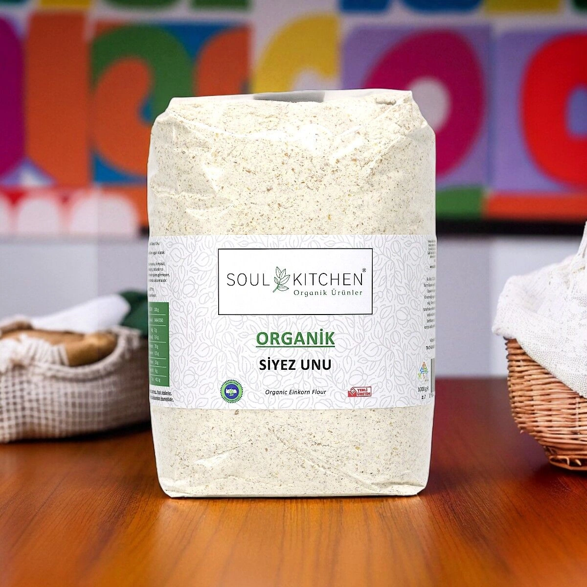 Soul Kitchen Organik Siyez Unu  1 KG