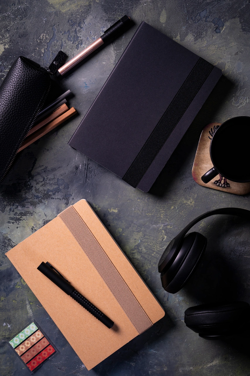 Copelle Kraft 14 21 Cm 120 Yaprak Bullet Journal - Noktalı Dolmakalem Defteri Siyah