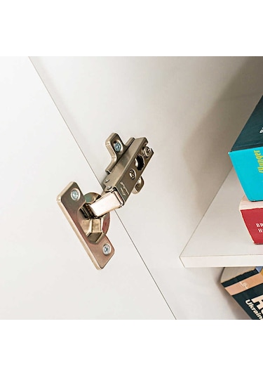 Diamond Kapaklı Dolap 8 Bölmeli - Lake Beyaz