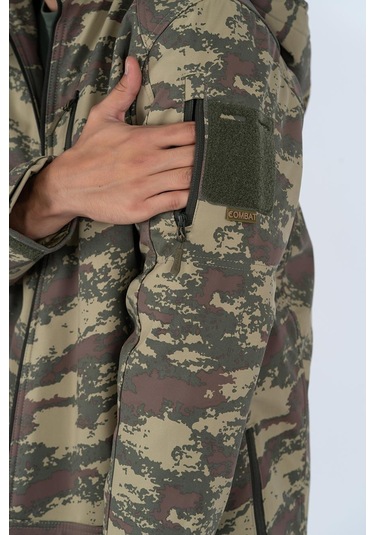 Combat Tactical Mont Tactıcal Softshell Kamuflaj - 305-647-nano Yeşil