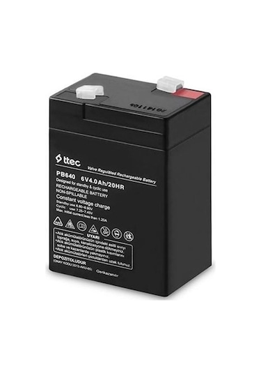 Ttec 6v 4ah Kuru Akü