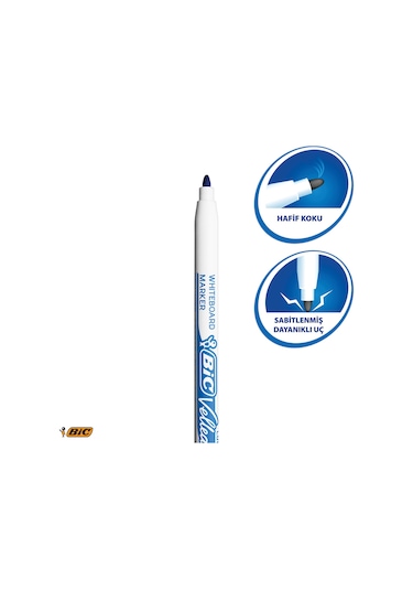 Bic Velleda 1721 Çocuk Tahta Kalemi 5'li Blister Karışık Renk