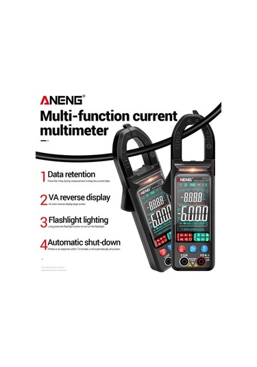 Dancemonkey Aneng St212 Akıllı Pensampermetre: 6000 Gösterim, 400a Ampermetre, Ncv, Pratik Voltmetre