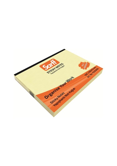 SARFF 100x75mm SARI NOT KAĞIDI 100YP