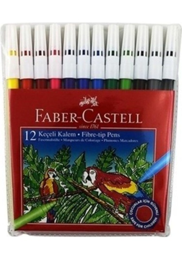 Faber Castell Faber-Castell 12 Renk Keçeli Kalem Takım 2155130