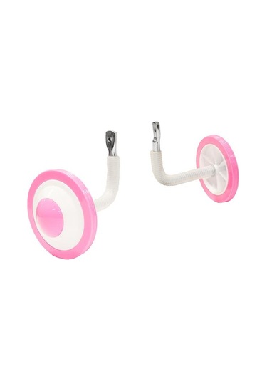Doğa Çocuk Bisikleti Destek/yan Tekeri 16'' Bitwin Uyumlu Beyaz-pembe Pembe - Beyaz