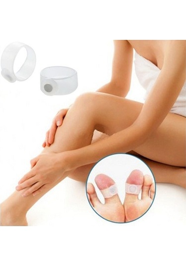 Büro Ev Ofis Ayakkabı Aksesuarı İçin Mıknatıslı Yüzüklü Ayak Masaj Bandı