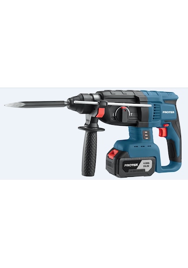 Proter PST 903 Trio Şarjlı Delici Kırıcı Matkap + Avuç Taşlama + Darbeli Matkap 3'lü Set