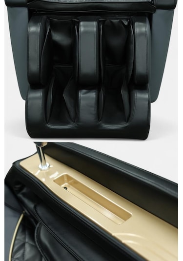 Quantum Akıllı Masaj Koltuğu 6 Başlık, 143 Cm Sl Ray, 18 Program & Isıtma Teknolojisi Gri