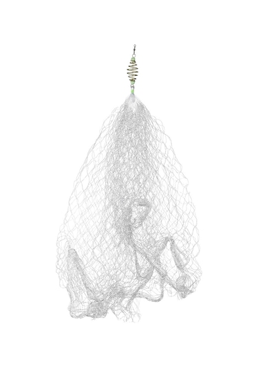 Qingmipy Balık Tutma Ağı Seti - 5 Gözlü Balık Avı Aksesuarı