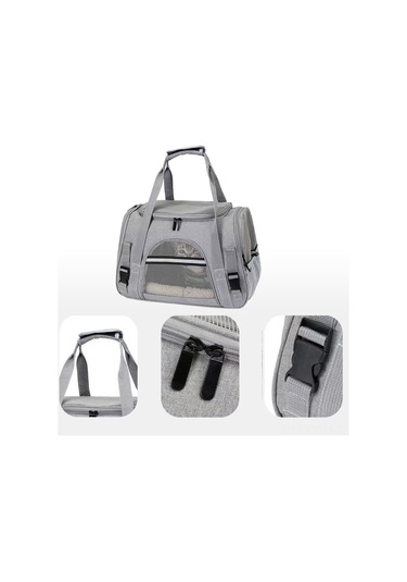 Qingmipy Taşınabilir Evcil Hayvan Taşıma Çantası - Nefes Alabilir, Rahat Ve Araba İçin Uygun