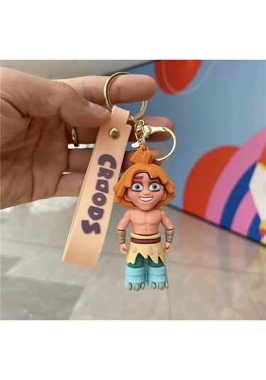 Crood Karakterleri Guy Silikon Anahtarlık Çanta Süsü-2196