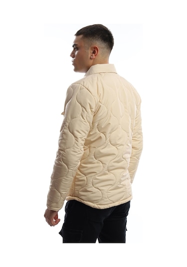 Polo State Erkek Regular Fit Mont Ekru