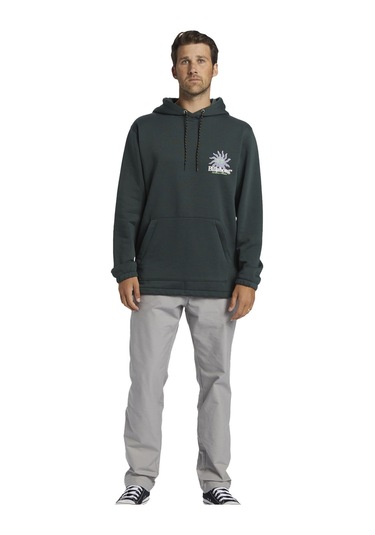 Bıllabong Billabong Compass Erkek Kapüşonlu Sweatshirt 45 Yeşil