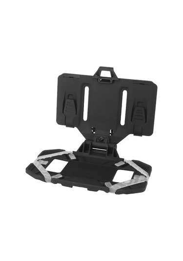 Geeroyoo "molle Cep Telefonu Tutucu - Katlanabilir Outdoor Navigasyon Tahtası, Silikon Kaymaz Bantlı" Siyah