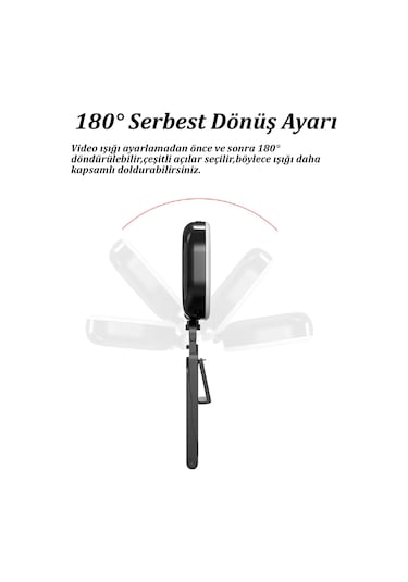 Qpen Zp28 Monitör Üstü Led Yayın Işığı