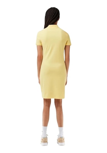 Lacoste Kadın Elbise Ef5473-107 Sarı