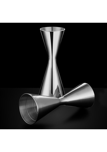 Bar Jigger Çift Kokteyl Jigger Bar Ölçüleri 30/60ml, 30/45ml Gümüş