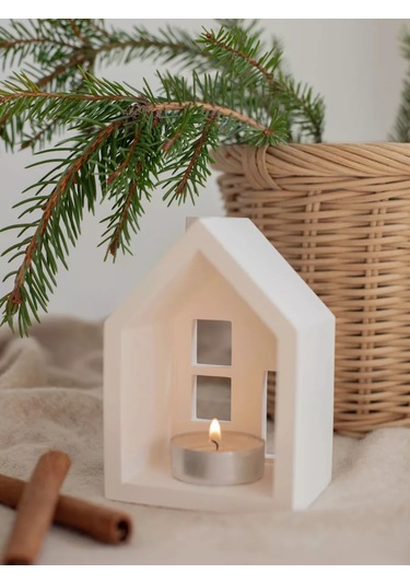 Mysoul Byann Dekoratif Mumluk Çay Mumu İçin Ev 137444857 Beyaz