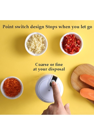 Aubyhe Ev Elektrikli Mini Blender: Sarımsak, Sebze, Et Kesici - Usb Şarjlı 250ml - 45w Motor - Açık Mavi Mavi