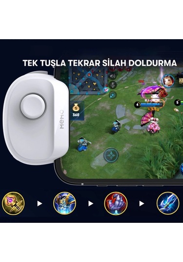 Memo Mb01 Oyun Tuşu - Beyaz Tdrtr
