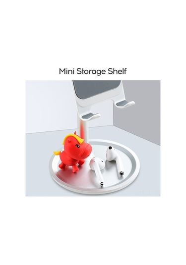 Pazly Evrensel Telefon & İpad Uyumlu Askısı - Ayarlanabilir 45 Açı, Kaymaz Alüminyum Stand