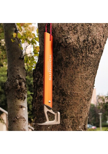 Sundick-açık Kamp Çadır Çekiç Paslanmaz Çelik Çadır Tırnak,turuncu Turuncu