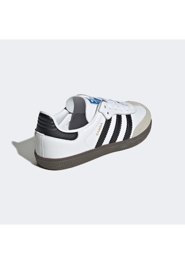 Adidas Originals Samba Og Çocuk Beyaz Spor Ayakkabı Düz Ie3677 Beyaz