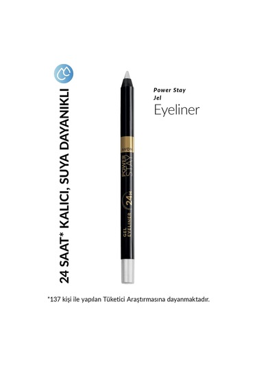 Power Stay Jel Eyeliner Silver Shimmer
