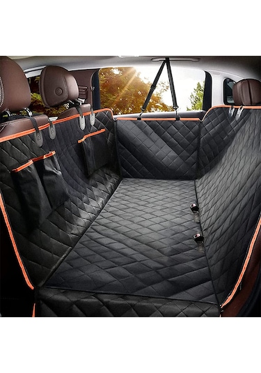 Evcil Hayvan İçin Oto Koltuk Koruma Mat Köpek Halısı Turuncu