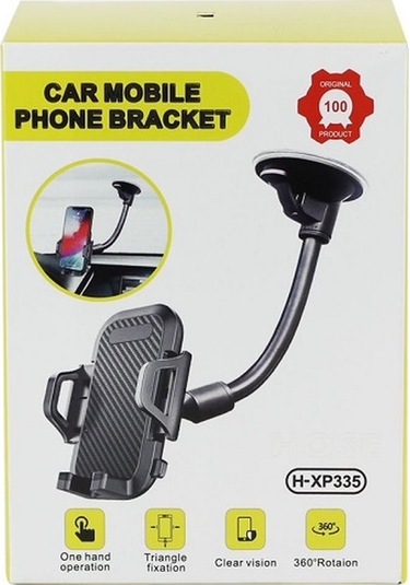 Blue Spectrum H-xp335 Ekstra Güçlü Vantuzlu Araç İçi Telefon Tutucu Siyah