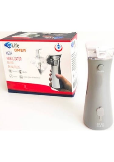 G-Life Omer Mini Mesh Sessiz Şarzlı Nebulizatör