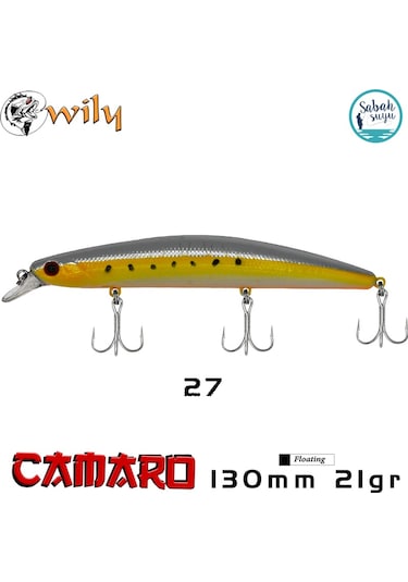 Wily Camaro 130f 13cm 21gr No:27 Maket Balık