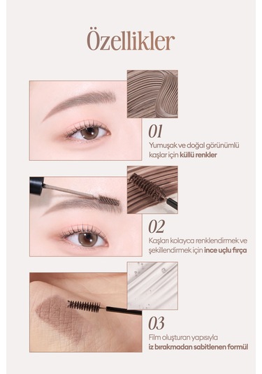 Clıo Kill Brow Slim Ash Browcara 02 Light Ash