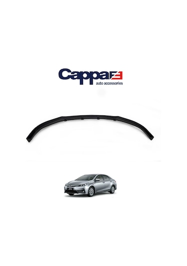 Cappafe Toyota Corolla Uyumlu Ön Tampon Lip Eki Karlık Akrilik Abs Pi N11.8708