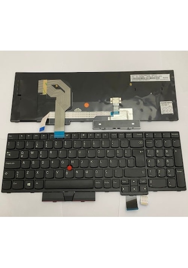 Nion Lenovo Thinkpad T580 20l9 20la Uyumlu Notebook Klavye Siyah Tr