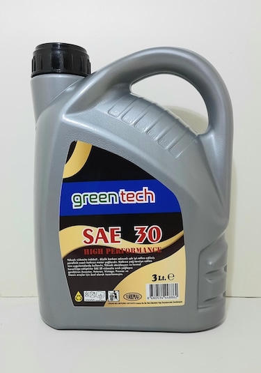 Greentech 30 Numara Genel Amaçlı Yağ 6 x 3 L