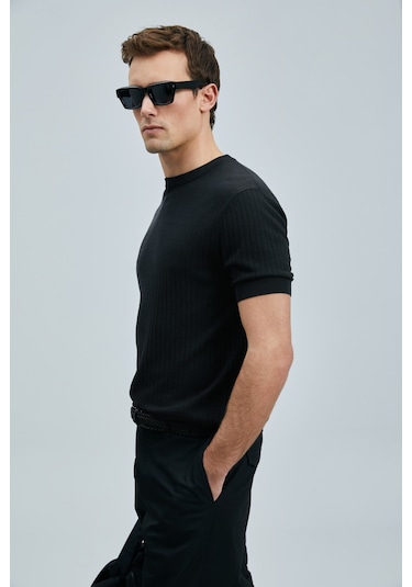 Lufian Erkek Spear Kazak 111090097 Siyah Siyah