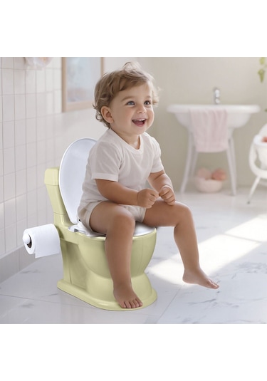 7563 Xl Eğitici Klozet Eco Yeşil Çok Renkli