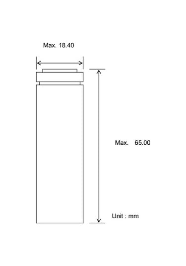 Eve 18650 3.7v Volt 2550 Mah 26v Lityum Şarj Edilebilir 10 Adet Pil Batarya