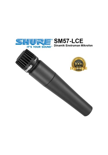 Shure Sm57-lce Dinamik Enstruman Mikrofon