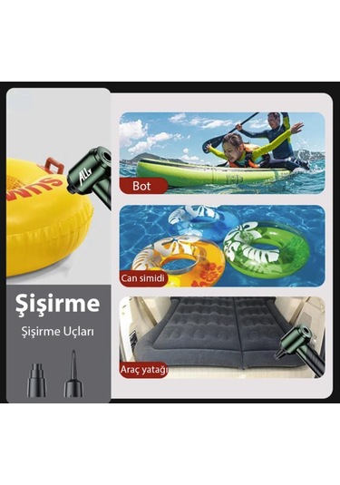 110w Ultra Güçlü Turbo Araç Ev Süpürgesi Araba Yıkama Süpürgesi 1 Saat Kullanım Şarjlı