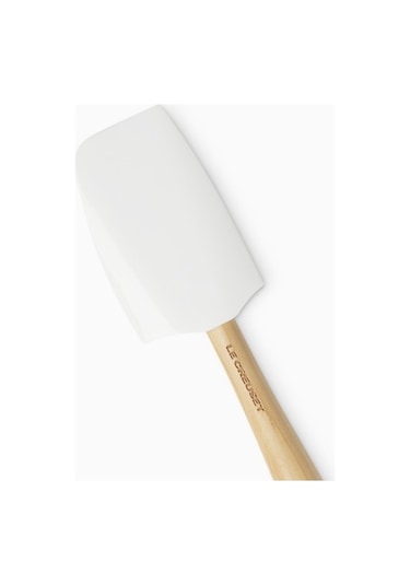 Le Creuset Craft Orta Boy Lüks Silikon Spatula Beyaz