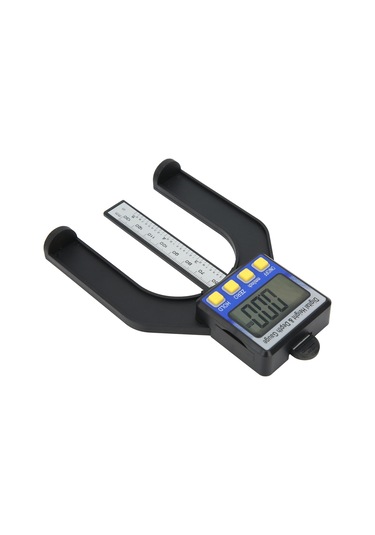 Yaozixa Elektro Niksel Derinlik Ve Yükseklik Ölçer 0-80mm, Dijital Ekran, Manyetik Altyapı, Ahşap İşleri Ölçüm Aracı